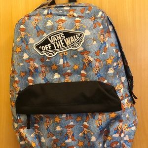 SUPER RARE VANS X DISNEY TOY STORY WOODY BACKPACK